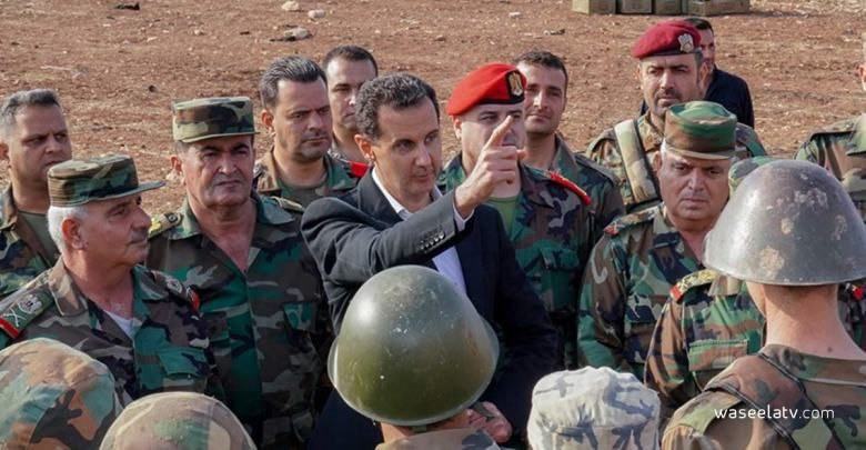 الأسد يجري ترقيات لعدد من الضب...