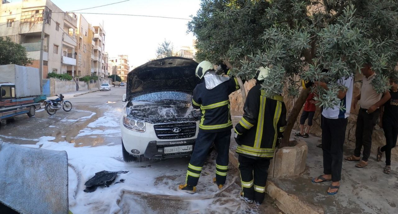 جريح إثر حوادث سير وحرائق عدّة...