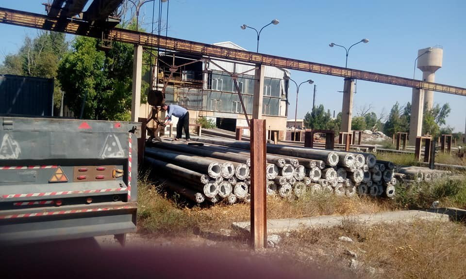 توقف المعمل الوحيد للأعمدة الخرسانية في سوريا 