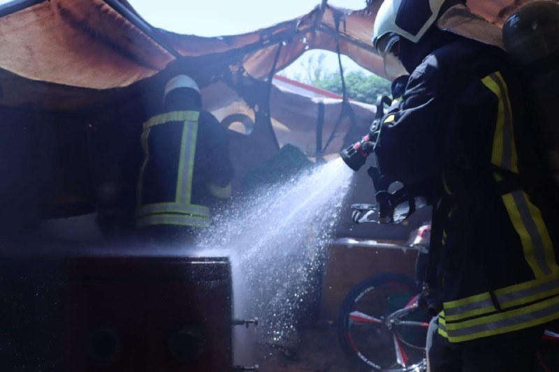 مصــاب بحادث سير وستة حرائق شم...