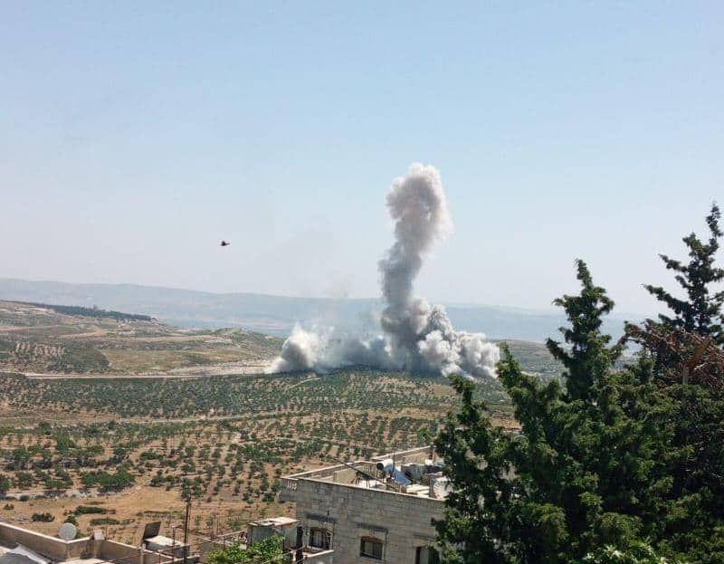 تصعيد ميداني في إدلب وحلب وخسا...