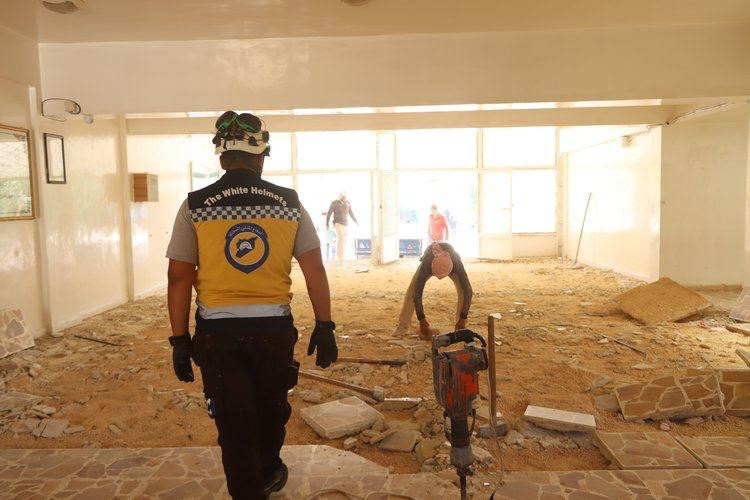 "الخوذ البيضاء" تطلق مشروع ترم...