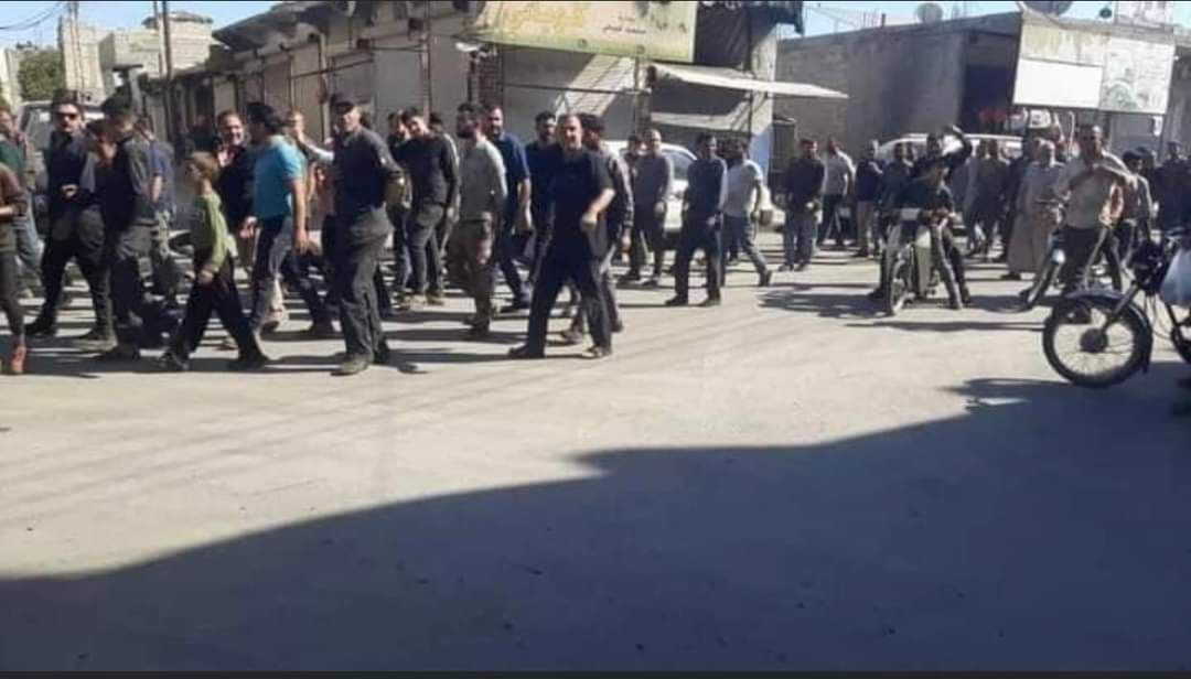 مظاهرة وإضراب في "عين العرب" ب...