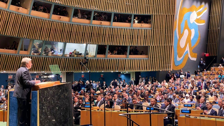 "غوتيريش": سوريا باتت عبارة عن...