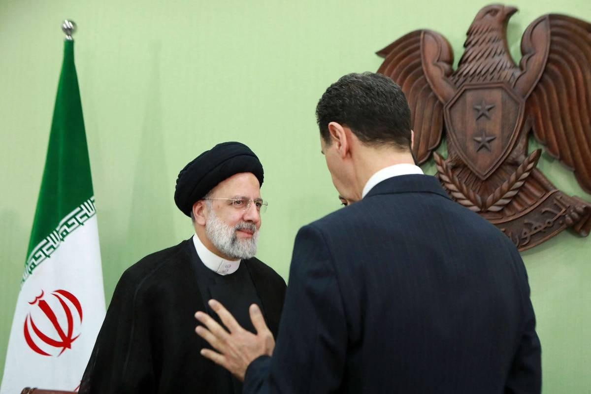 الرئيس الإيراني يبحث مع "بشار...