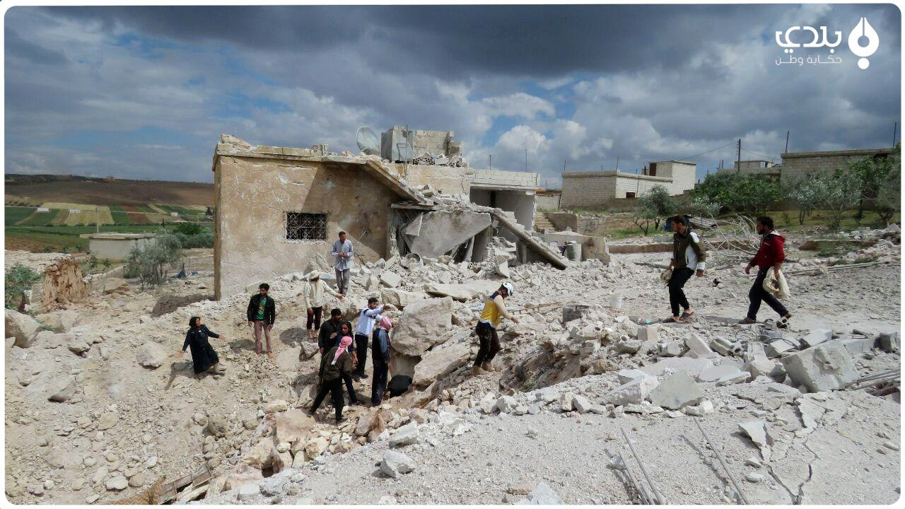 قصف روسي يودي بحياة رجل مسن في...