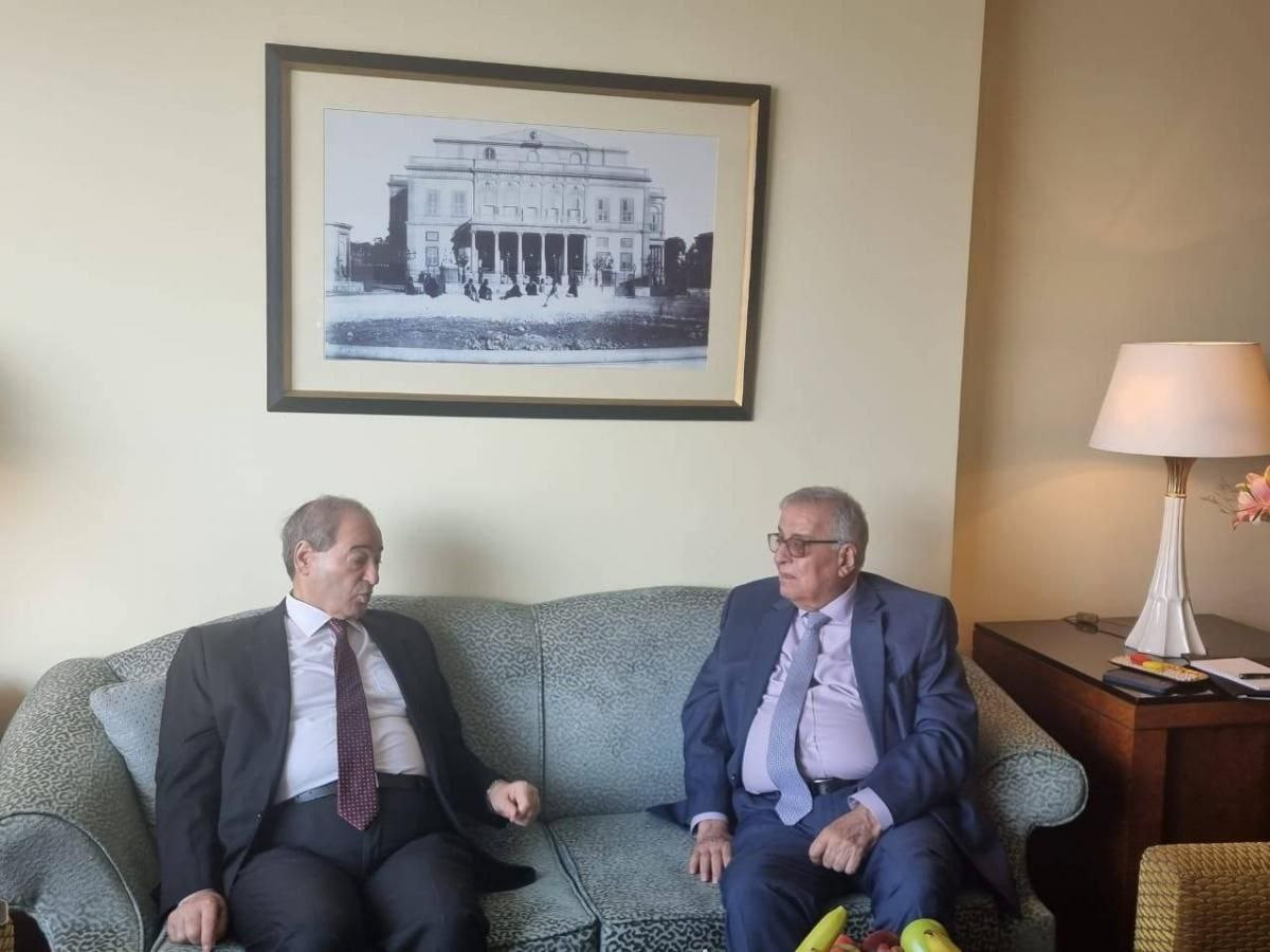 وزير خارجية لبنان يصل دمشق للق...