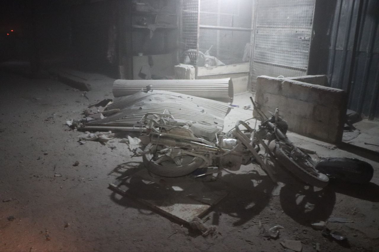 ارتفاع حصيلةضحاياقصف إدلب يوم...