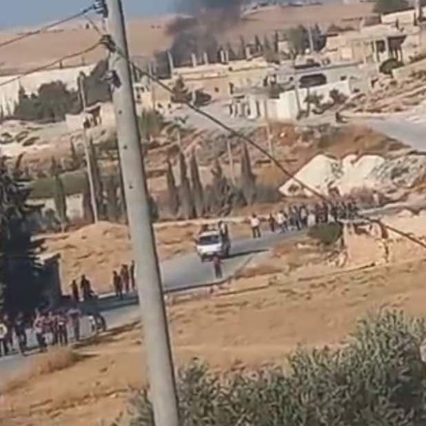 استشهادطفل في ريف منبج بحلب إث...