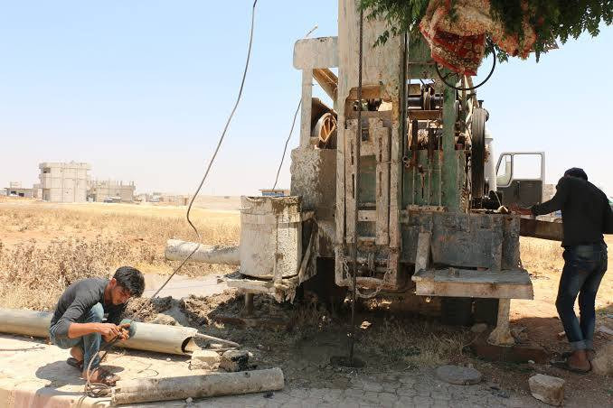 "السورية المؤقتة" تمنع حفر الآ...