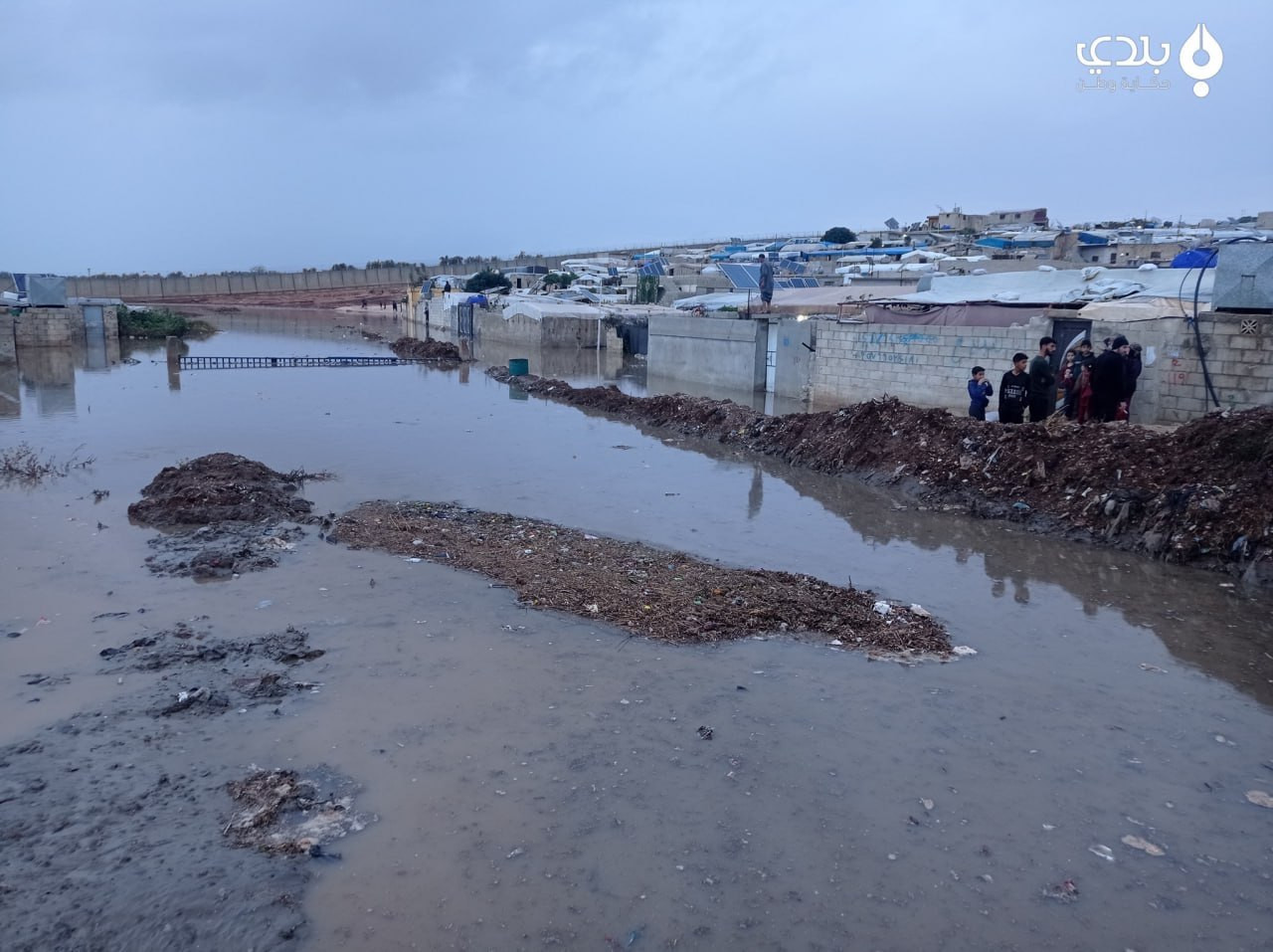 شمال غرب سوريا.. هطولات غزيرة...