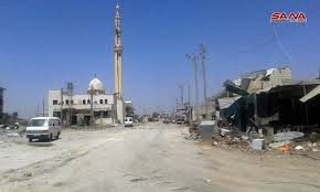 عطب دبابة لقوات النظام وجرح عد...