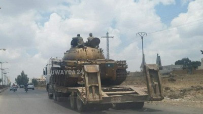 نظام الأسد يحشد قوات وآليات عس...