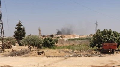 قوات النظام تقصف نقطة للجيش التركي شرق إدلب 