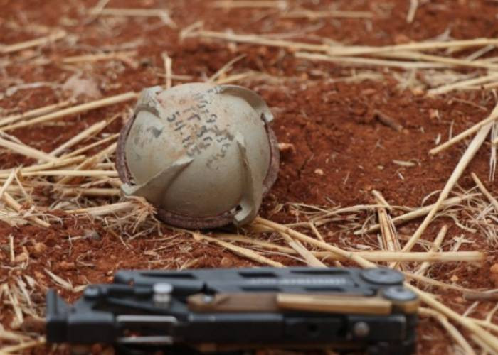 جرحى أطفال بانفجار جسم غريب بريف حلب 