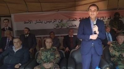 حمص.. حسام لوقا يجتمع بممثلين...