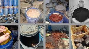 ضبط ( 30 ) طن من المواد الغذائ...