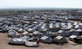 عائلات عراقية و سورية في مخيم الهول  تسنعد لمغادرته