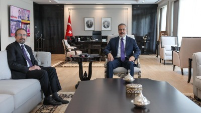 باجتماع ثنائي جرى في أنقرة.. و...