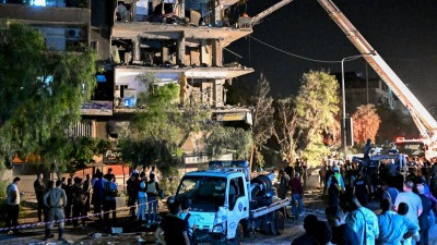 النظام يرد على القصف الإسرائيل...