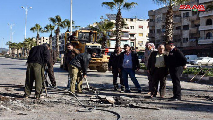 شوارع دمشق.. بين المطبات والوع...