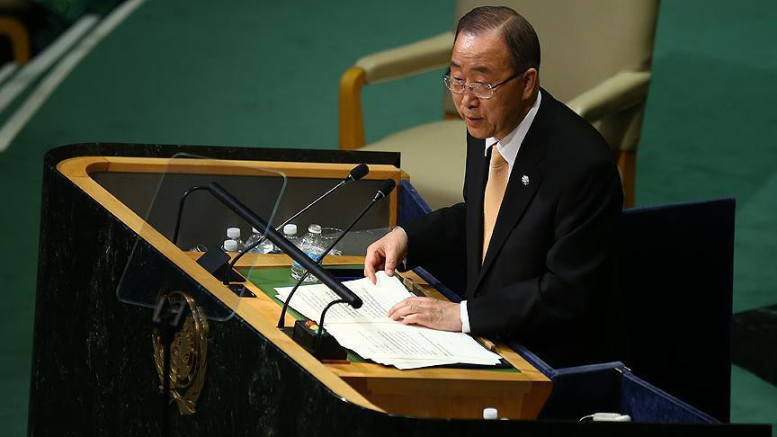 بان كي مون يطالب بحظر تحليق طي...