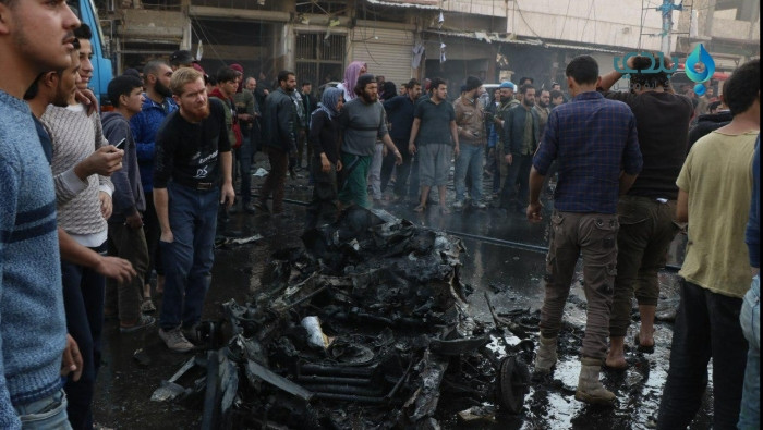 مفخخة تحصد أرواح 12 مدنيا في ا...