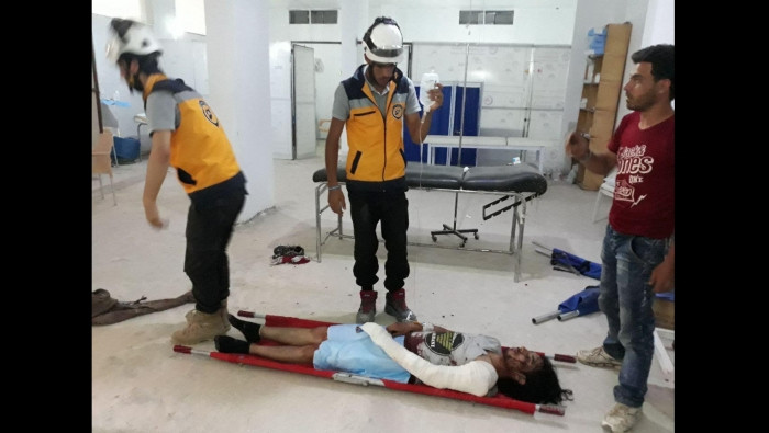 8 شهداء بغارات روسية على ريف د...