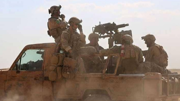 جرحى من قوات التحالف بانفجار "...