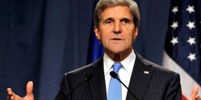 كيري: أمامنا فرصة تاريخية لإنه...