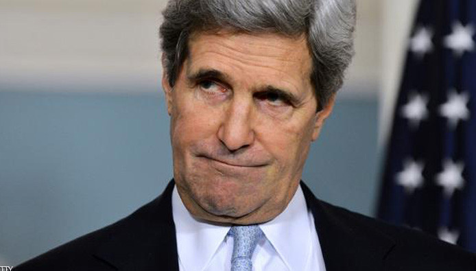 كيري يبلغ لافروف قلق واشنطن بشأن تعزيز التواجد العسكري الروسي في سوريا