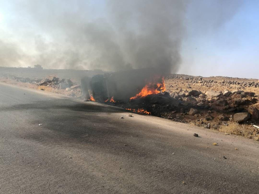 إصابة ثلاثة عناصر من الجيش الح...