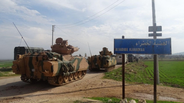 مشفى ومهبط للطائرات التركية في...