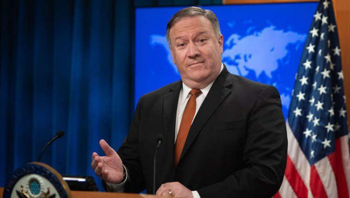 "بومبيو" يبرر احتلال إسرائيل ل...