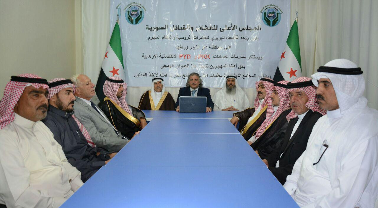 "مجلس القبائل السورية" يحذر من...