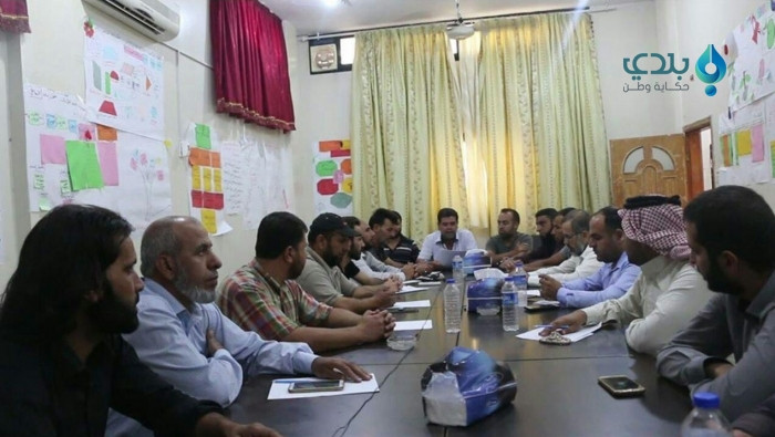 اجتماع لنشطاء حماة لتنسيق العم...