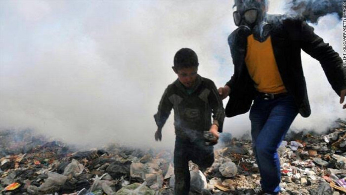 "معهد برلين": 336 هجوما كيماوي...