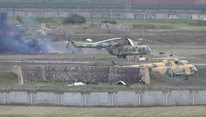 اشتباكات بمحيط مطار ديرالزور و...