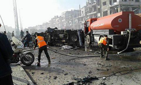 تفجيران يخلفان قتلى وجرحى في ح...