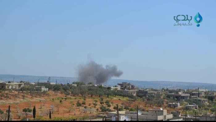 طائرات روسيا تقتل امرأة بريف إ...