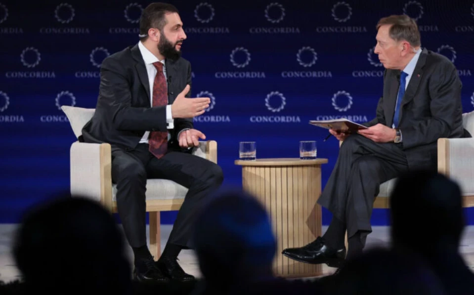 من نيويورك.. "الشرع" يؤكد التز...