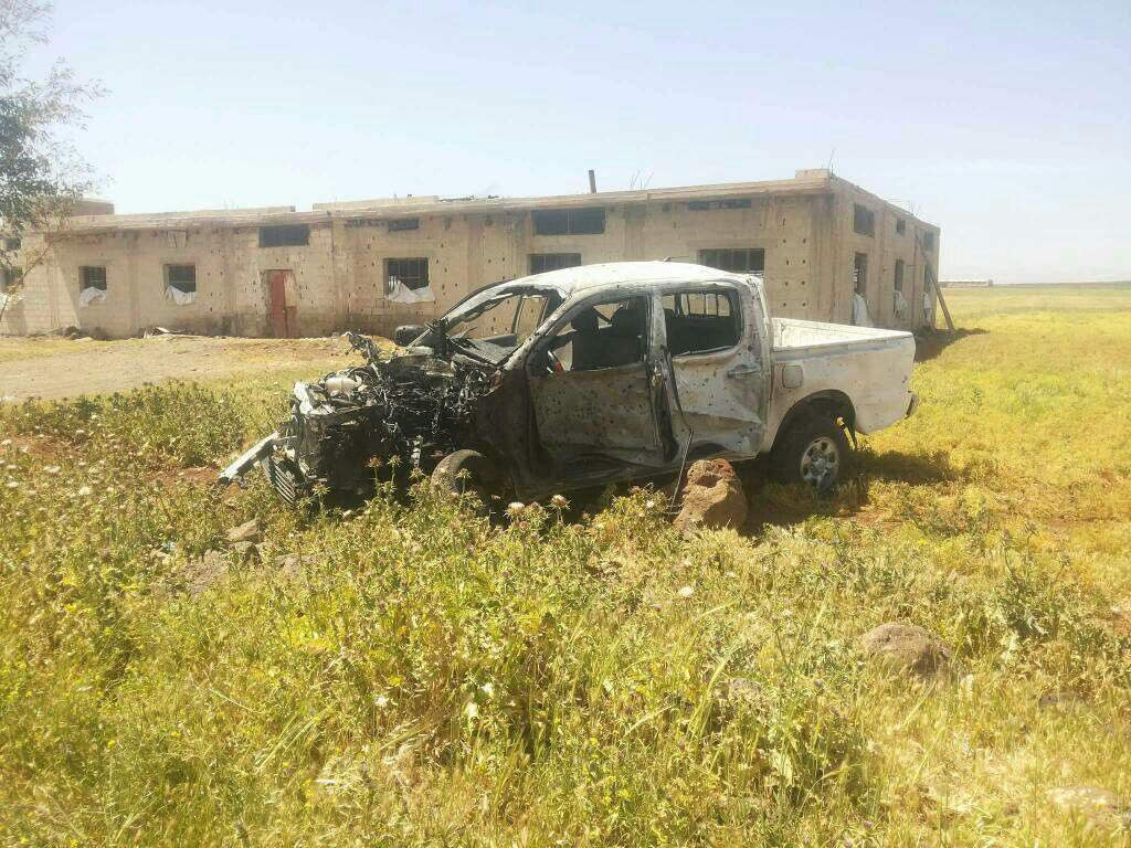 استشهاد مدني ومقاتلين لـ"الحر"...