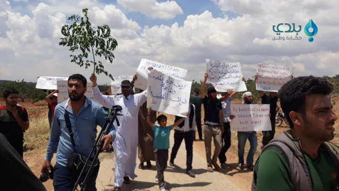 أهالي ريف حماة يقدمون مطالبهم...
