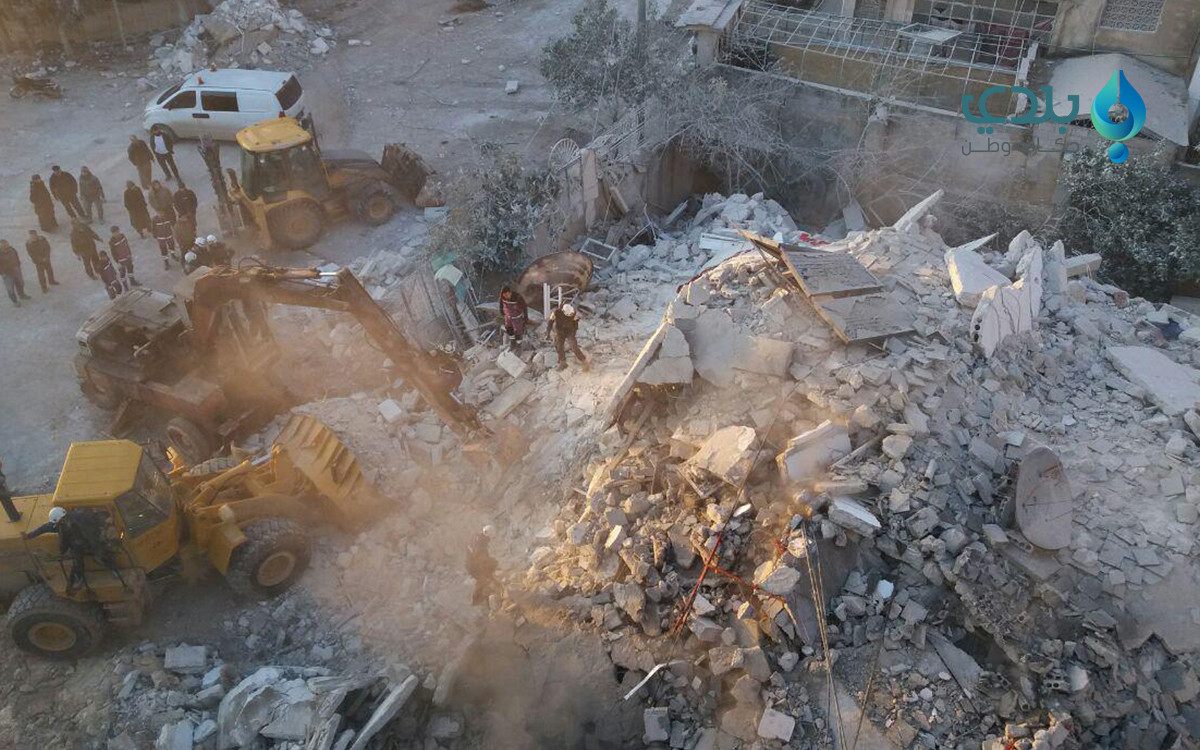 ارتفاع حصيلة شهداء إدلب جراء ا...