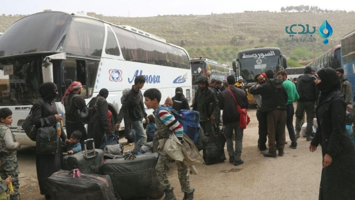 وصول الدفعة الأولى من مهجري ال...