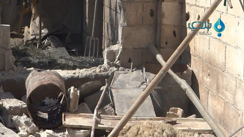 شهيدتان بقصف بري وجوي على مدين...