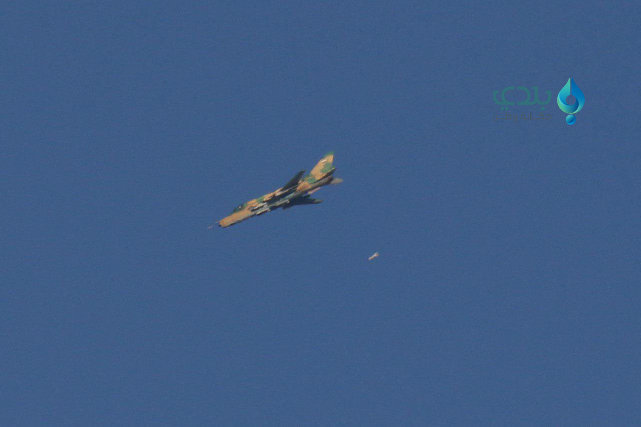 طيران الأسد يعاود قصفه المكثف...