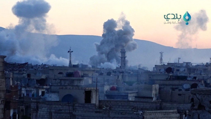 قصف النظام الجوي والمدفعي يقتل...