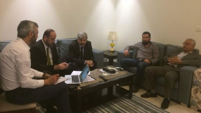 هيئة التفاوض السورية تلتقي وفد...