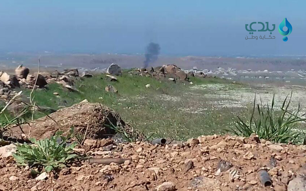 خسائر مادية كبيرة بقصف النظام...